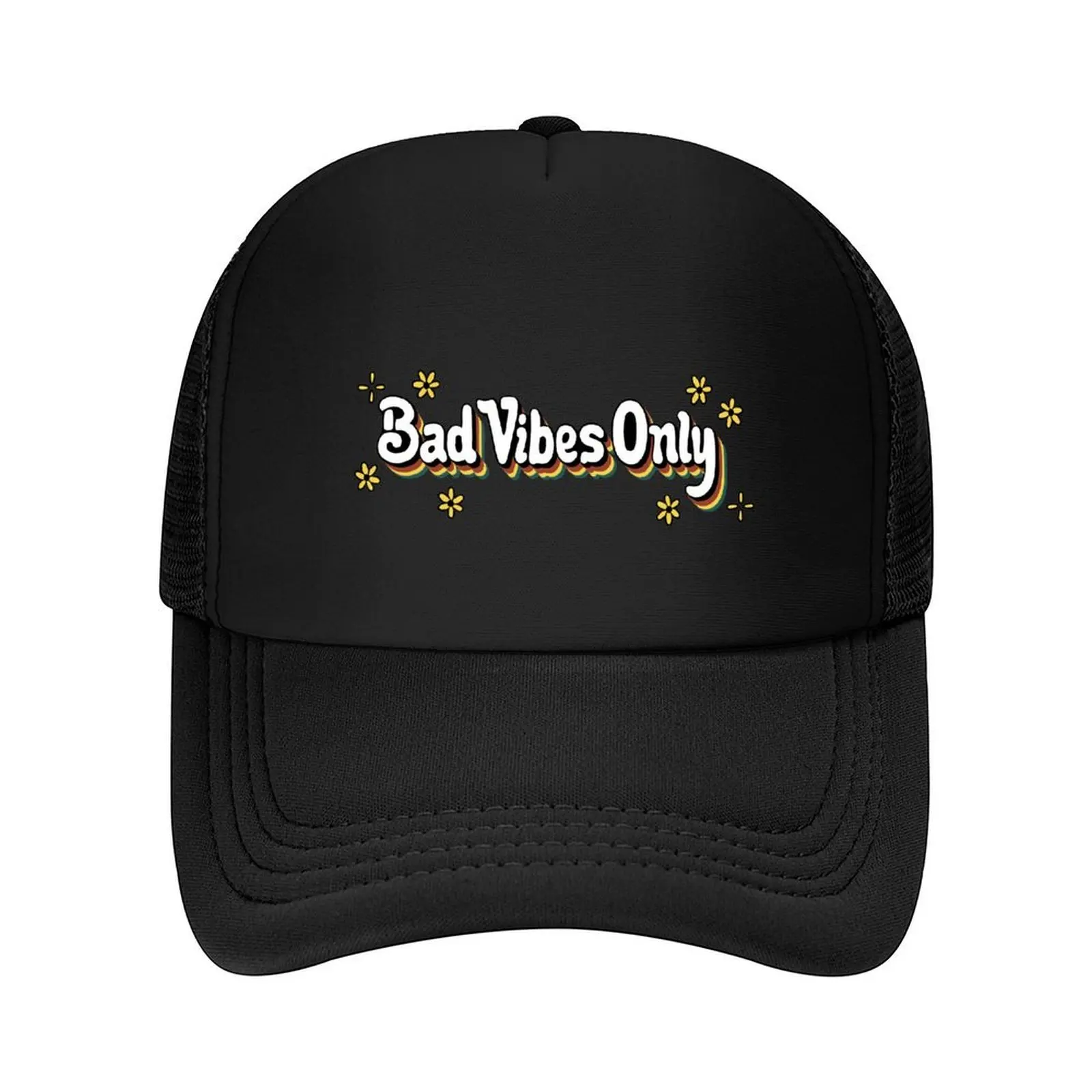 

Bad Vibes Only Baseball Cap Wild Ball Hat Trucker Cap golf hat genuine Uv Protection Solar Hat Women's Beach Outlet 2025 Men's