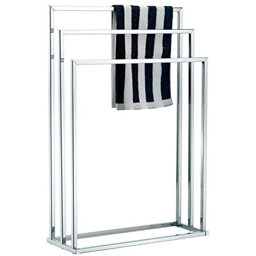 

Blanket Rack Stand, Free Standing Towel Rack with 3 Bars for Bathroom, Bedroom, Laundry Room, Blanket Drying Rack, Quilt Rack,