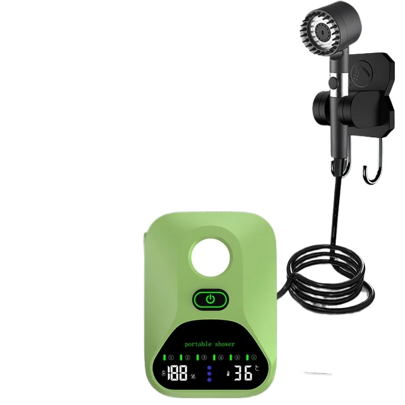 Suitable for outdoor construction site dormitory simple electric shower portable shower bath artifact