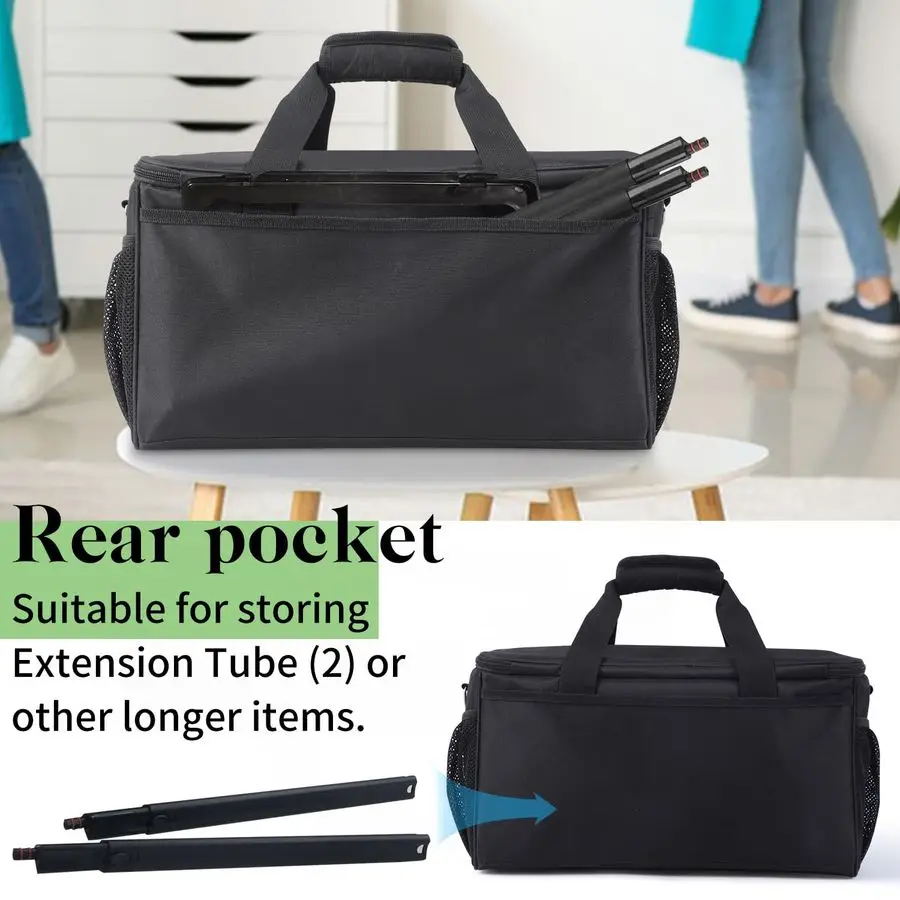 Storage Bag Compatible with Waitbird Steam Cleaner,Adjustable Handheld Steam Cleaner Carrying Bag,Large Capacity Storage Bag wit