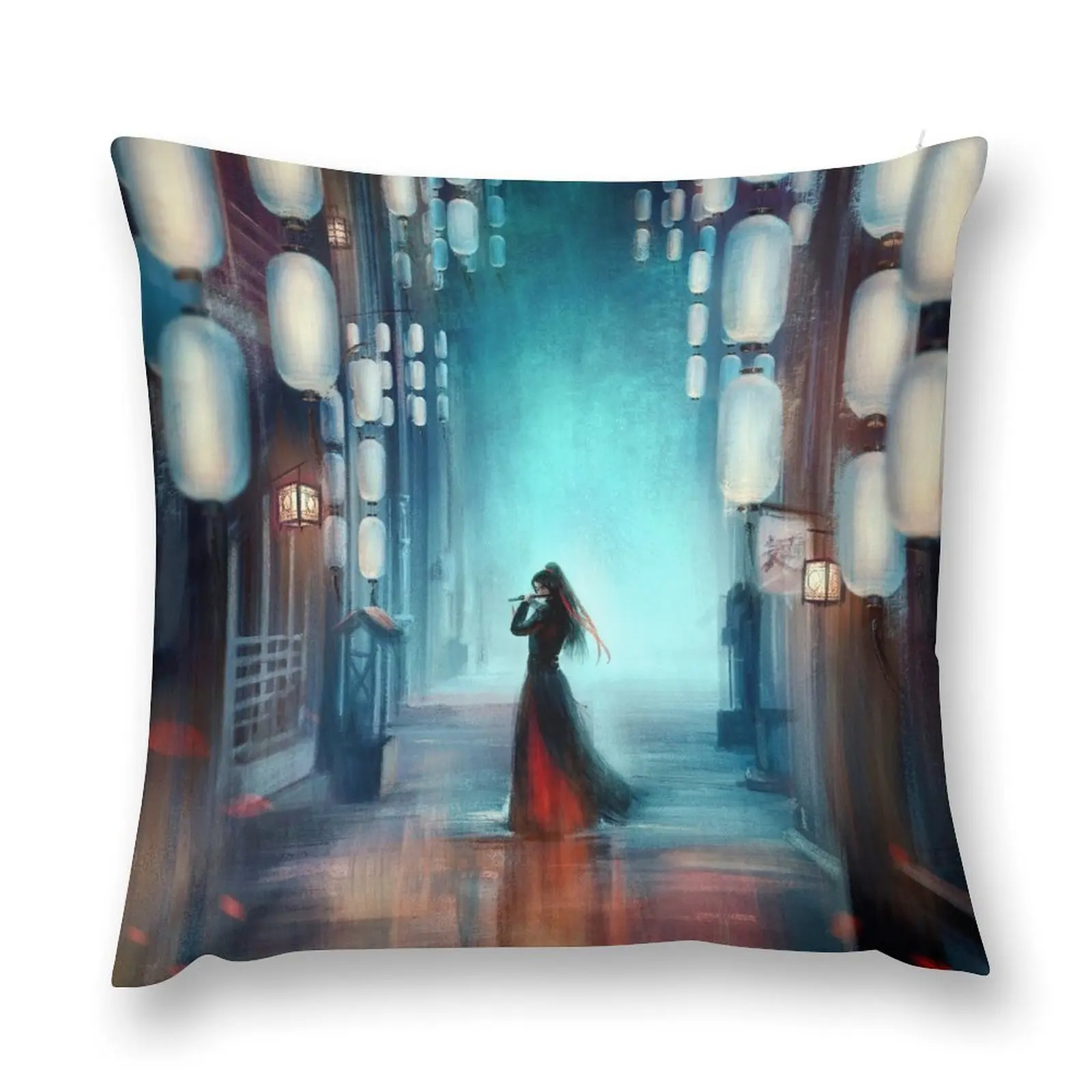 Wei Wuxian Throw Pillow Christmas Pillow Cases Christmas Throw Pillows Covers Cushion Covers For Living Room pillow