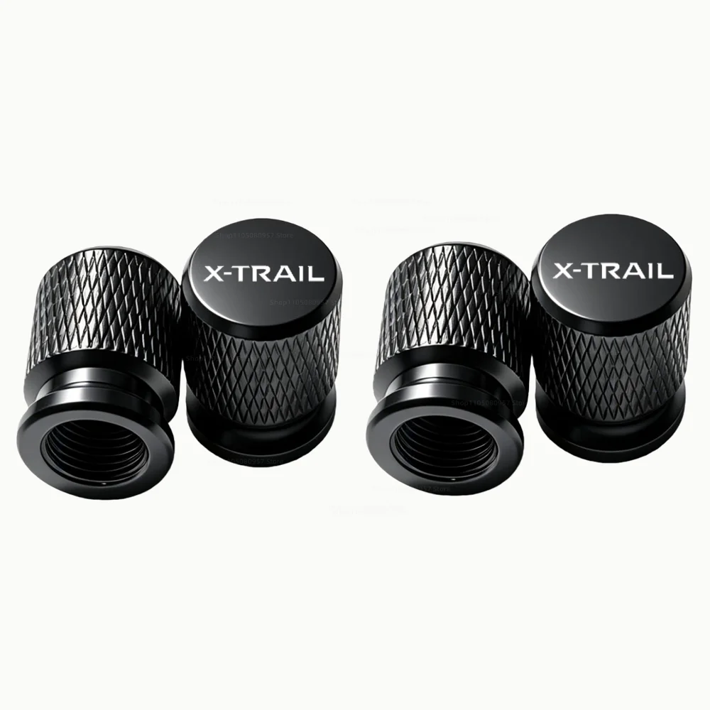 Car Wheel Tire Valve Stem Dustproof Caps Decorative Accessories For Nissan X-Trail X Trail 2014-2022 2023 2024 2025 2026
