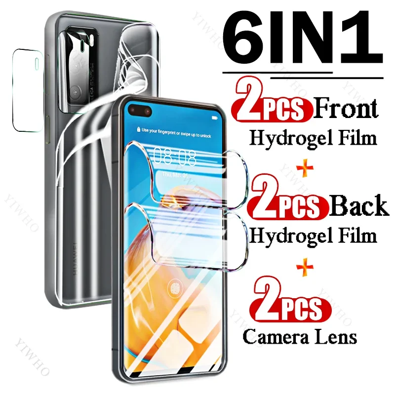 9in1 Full Covers Front Back Hydrogel Film for Huawei P40 ANA-AN00 6.1