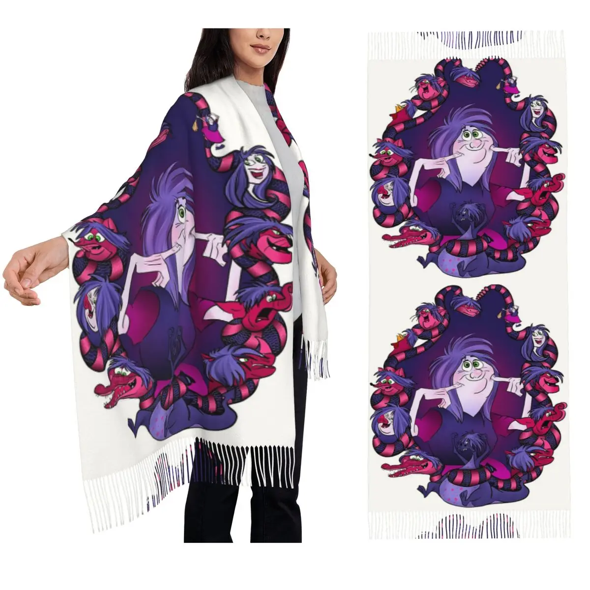 

Madame Mim Scarf Tassel Scarves Women Soft Warm Shawls and Wraps Long Fall Winter Shawl Wrap