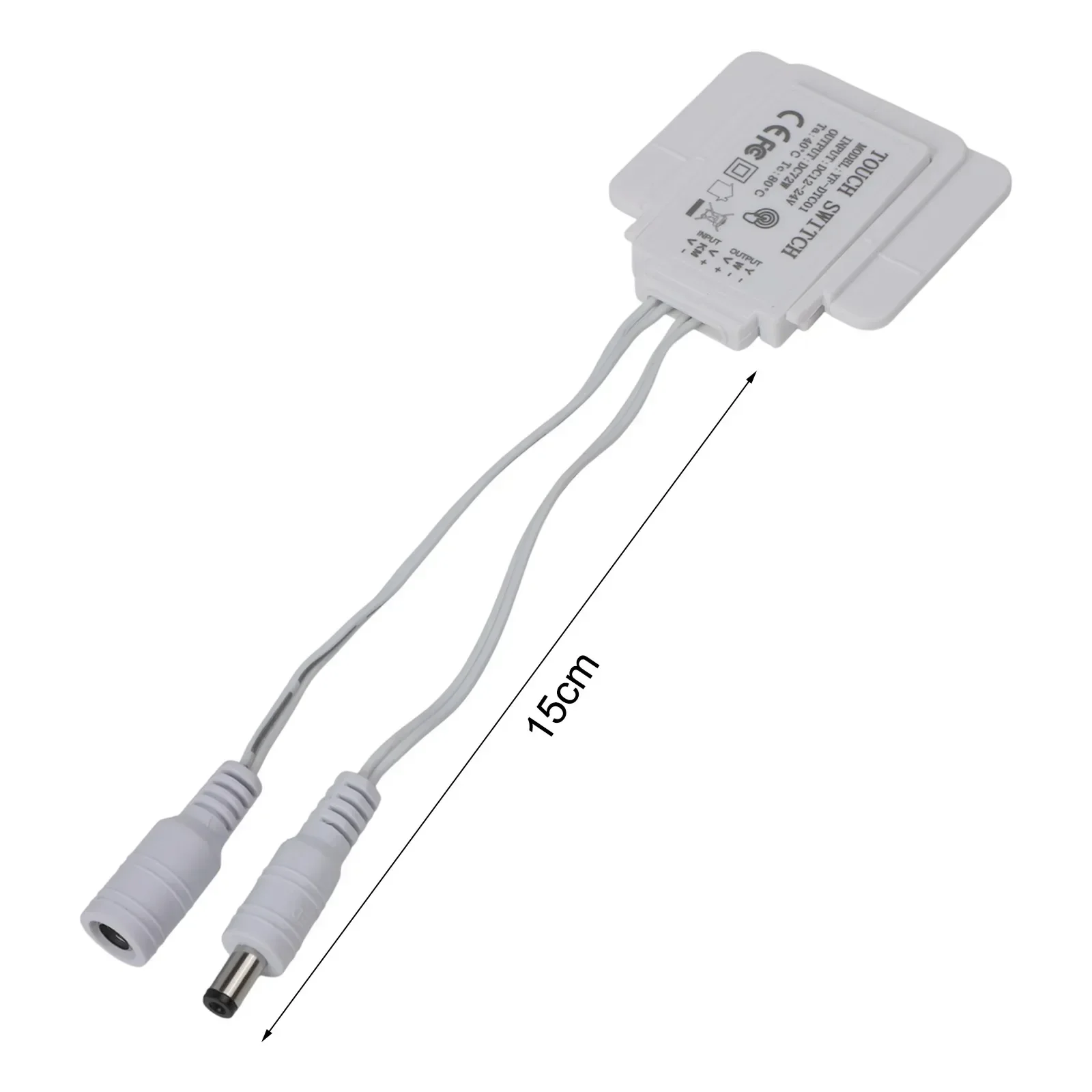 1Pcs Touch Sensor Switch 12V-5A-60W LED For Smart Button Mirror Light Switch Electrical Equipment Supplies Control Switches