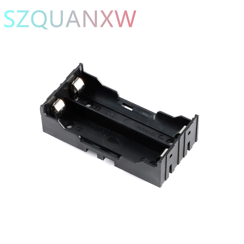 ABS 18650 قوة البنك حالات 1X 2X 3X 4X 18650 حامل البطارية صندوق تخزين 1 2 3 4 فتحة بطاريات الحاويات مع دبوس الصلب #4