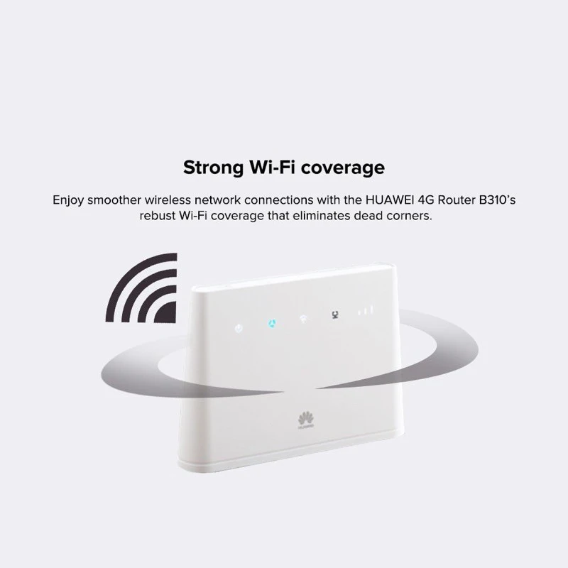 Original Huawei B315s-936 4G CPE Router 150Mbps Wireless Mobile Hotspot High Speed Wifi Repeater Sim Card Slot For Home Office