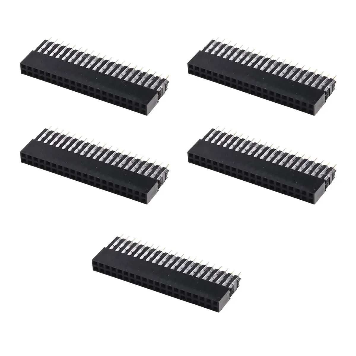 2x20-Pin Extra Tall GPIO Stacking Headers for 5/4B/A+/B+/2/3 - 0.1