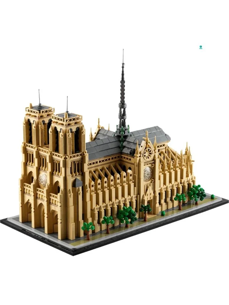 2026 Neuerscheinung 4383-teiliger Bausatz Notre Dame Kathedrale Modellbausatz Bausteine Spielzeug für Erwachsene Geburtstags- und Weihnachtsgeschenke