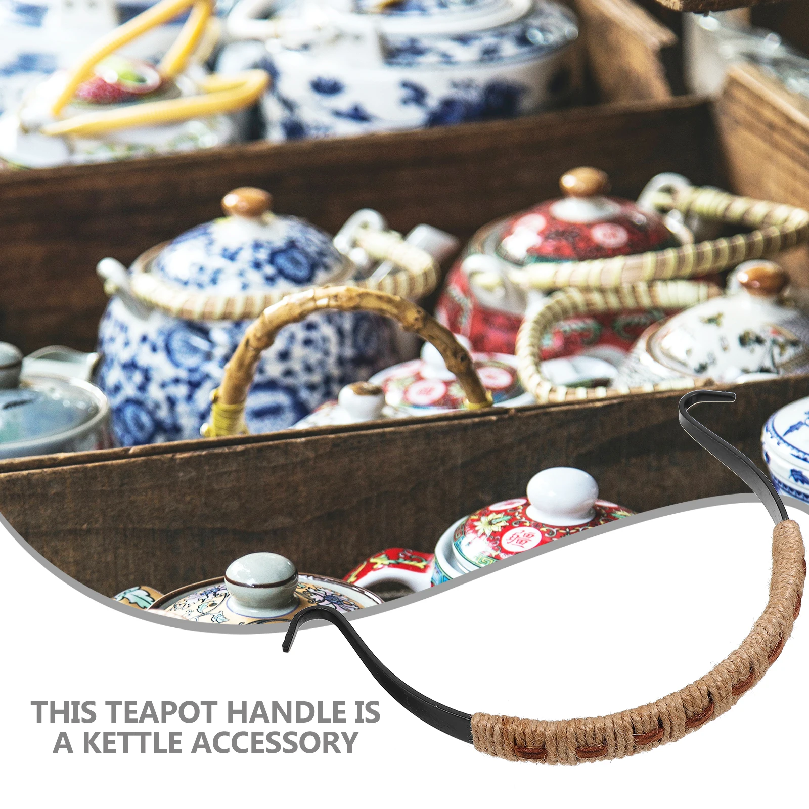 

teapot handle kettle grip replaceable teapot handle convenient kettle handle ergonomic teapot grip teapot supplies