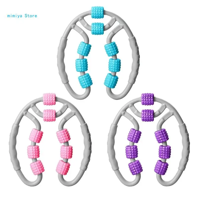 

Роликовый массажер, массажный ролик для глубоких тканей, массажер для мышц на 360 градусов, роликовый массажер для мышц ног, шеи, рук