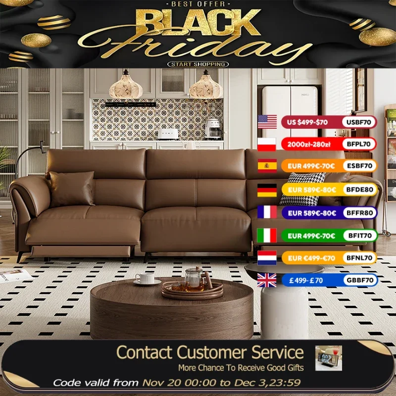 

Дизайнерские водонепроницаемые диваны для гостиной, европейские коричневые современные роскошные диваны для гостиной, ленивое кресло Divano Moderno, уникальная мебель