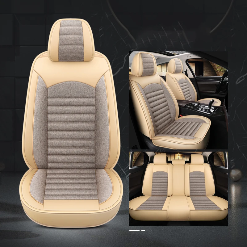 

BHUAN Car Seat Cover Leather For Chery All Models E5 A3 QQ3 QQ6 Ai Ruize A3 Tiggo X1 QQ A5 E3 V5 Tiggo CAR STYLING