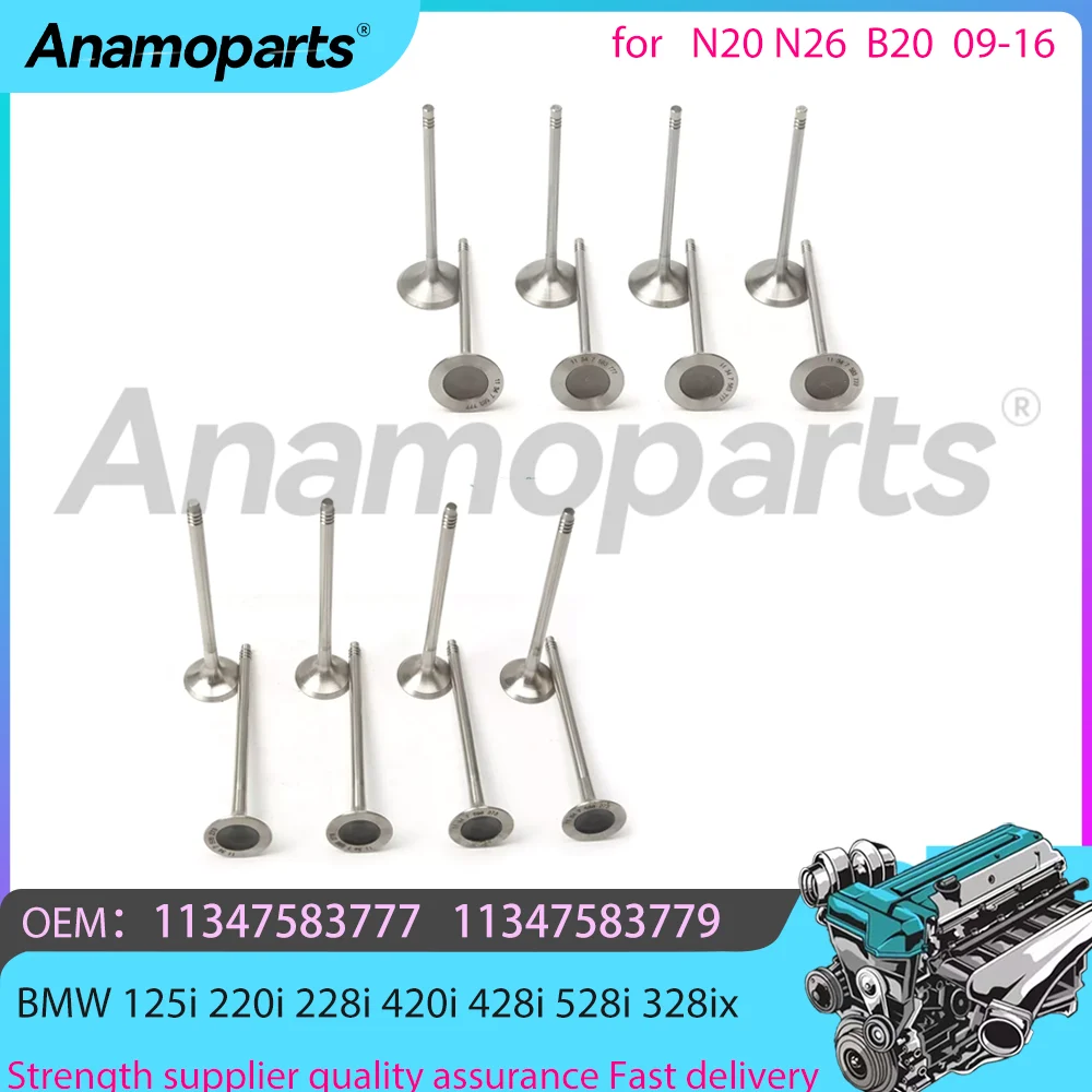 Engine Rocker arm valve lifter Set For 10-18 N20 N26 B20 BMW 125i 220i 228i 420i 428i 528i F20 F21 F25 E89 2.0T 11347583780