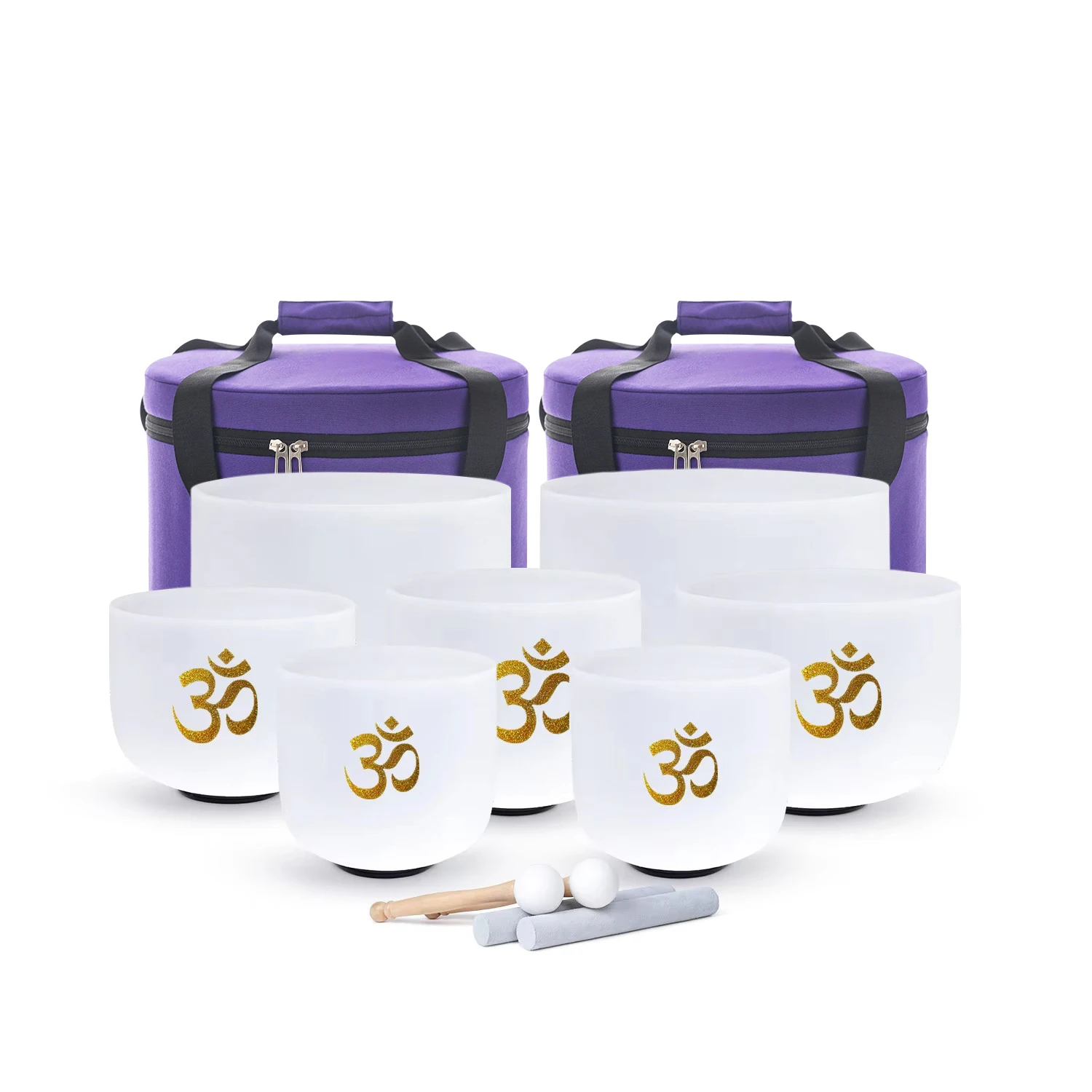 

Набор из 7 хрустальных поющих чаш KVKA 7-12 дюймов, 432 Гц или 440 Гц, для чакр, ноты CDEFGAB, натуральный матовый кварц, 7-12 дюймов.