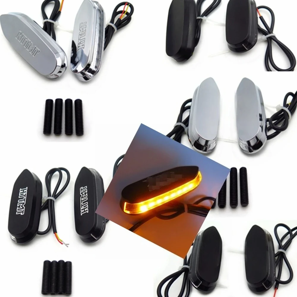 Led Amber Signal Mirror Block Off Base Plate For Suzuki 2006-2012 GSXR600/GSXR750,2005-2008 GSXR1000