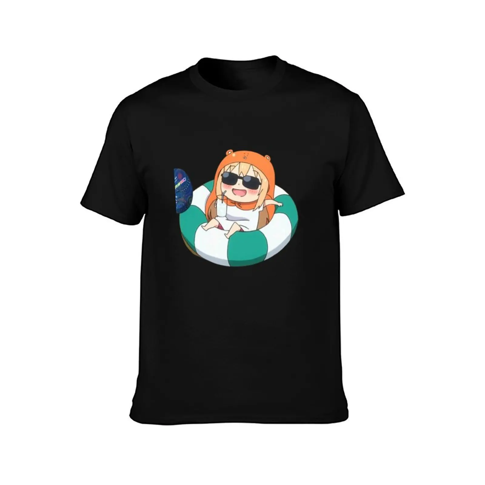 Umaru Chilling Himouto Umaru-chan T-Shirt graphic tee shirt Blouse anime clothes mens t shirts