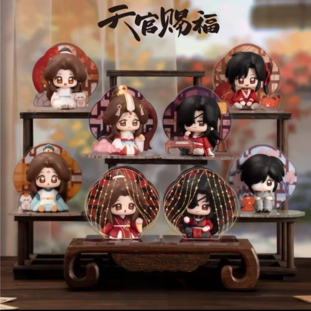 

Genuine Tian Guan Ci Fu Classmates, Same View Series Blind Box TGCF Hua Cheng Xie Lian Figure Mystery Box Decora Anime Kid Gift