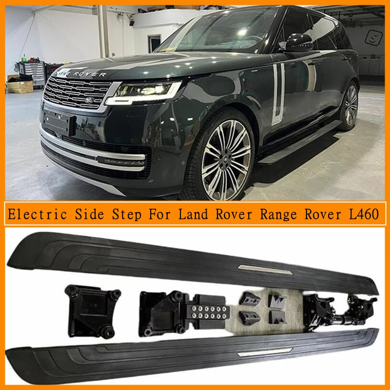 Electric Running Board Side Step For Land Rover Range Rover L460 2022 2023 2024 2025 Automatic Switch Control Original Nerf Bar