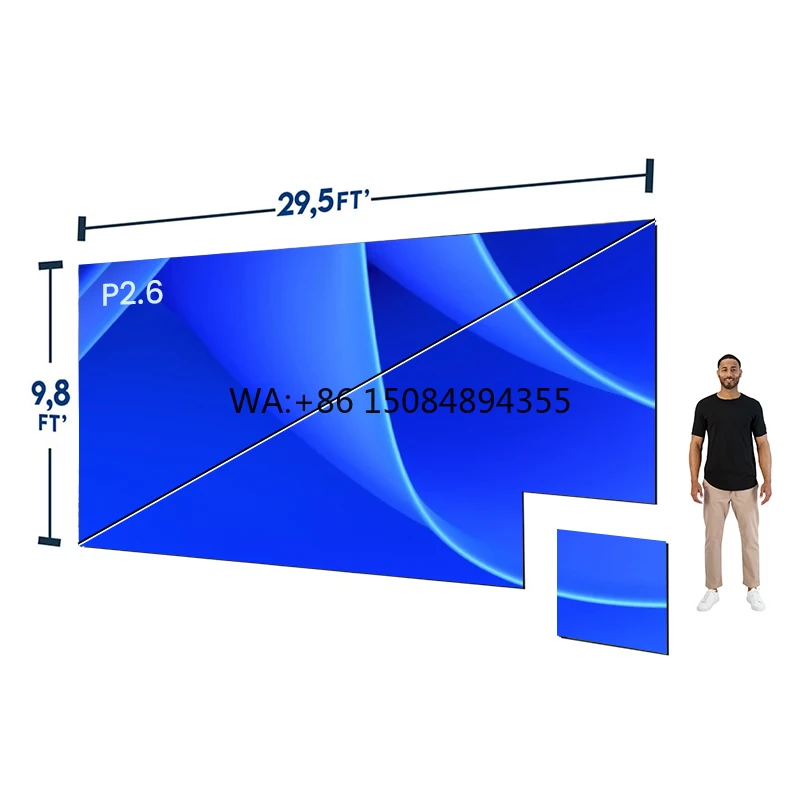 

Digital Signage and Displays for Video Wall Ultra HD Stage Background Indoor and Outdoor LED Display Screen Panel