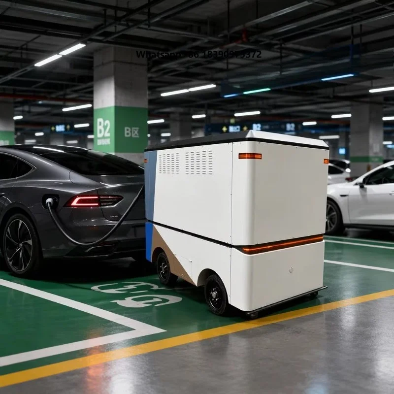 Vehicle Mounted 80kW DC Fast Charger 156kWh Mobile Energy Storage Charging Station for Electric Vehicles PX