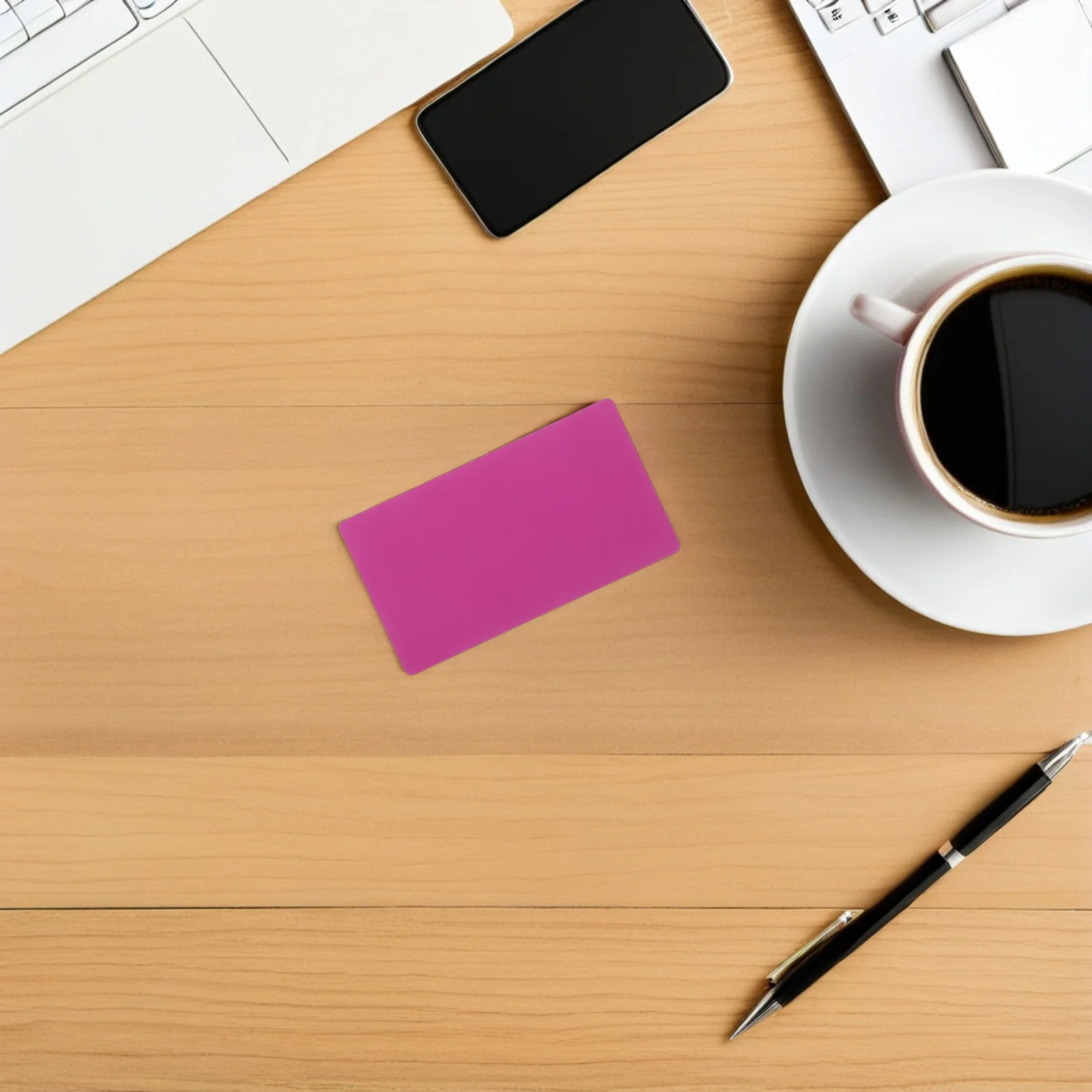 

200Pcs Blank Metal Business Cards Smooth Aluminum Alloy Blanks for Stamping Engraving Name Tags Wallet Friendly Elegant