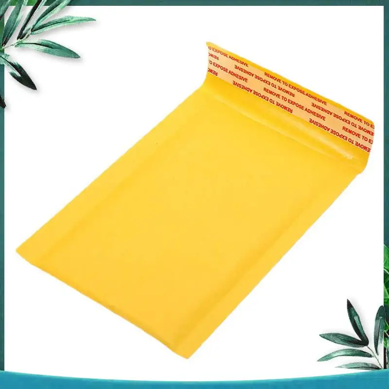 YSS-400 Stk/partij Verdikte Kraftpapier Bubble Enveloppen Zakken Mailers Gewatteerde Verzending Envelop Met Bubble Mailing Zak 15X18 cm