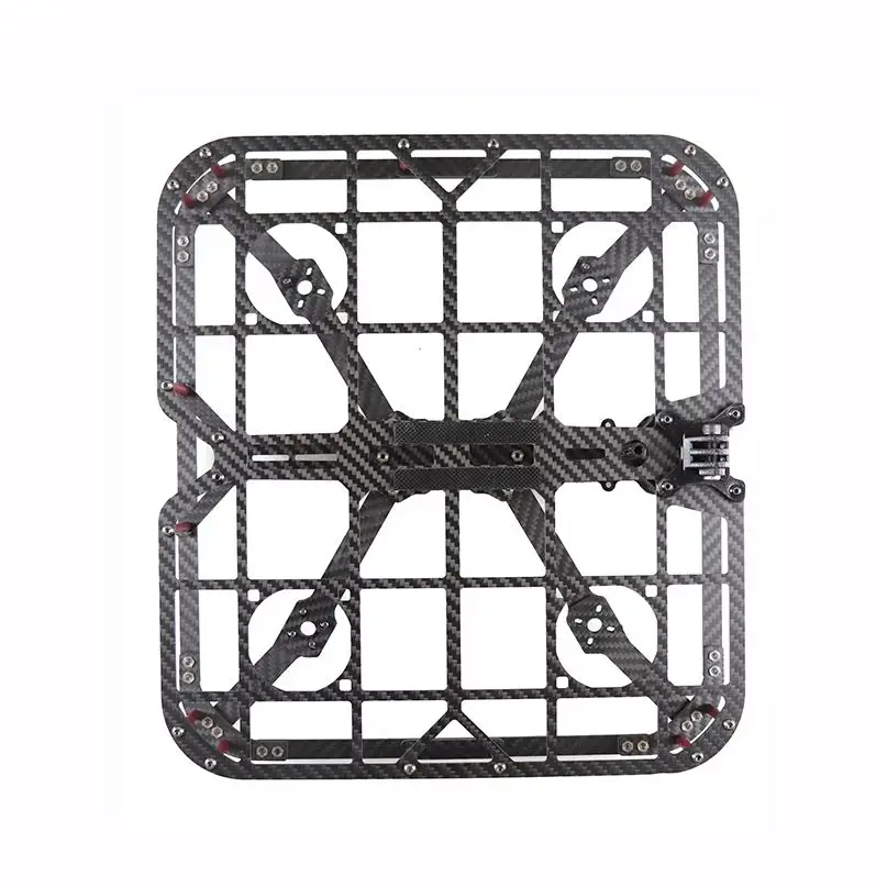 Q4 5inch 230MM Full Carbon Fiber Anti-collision Protection Ring FPV Multirotor BWhoop Duct Frame Support 2212 Brushless Motors