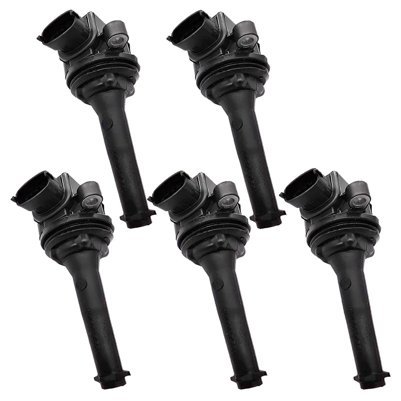 5PCS Ignition Coil Fit 30713416 9125601 for Volvo C70 S60 S70 S80 V70 XC70 XC90 2.0 2.3 2.4 2.5 T5