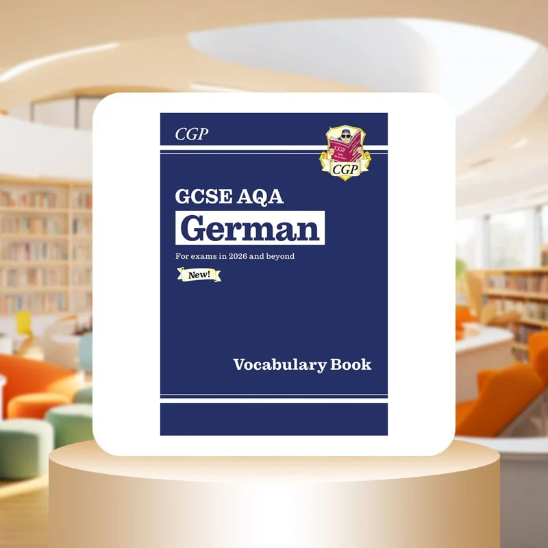 New GCSE German AQA Vocabulary Book For Exams From 2026 CGP Coordination Group Publications Ltd 9781837742141 Book