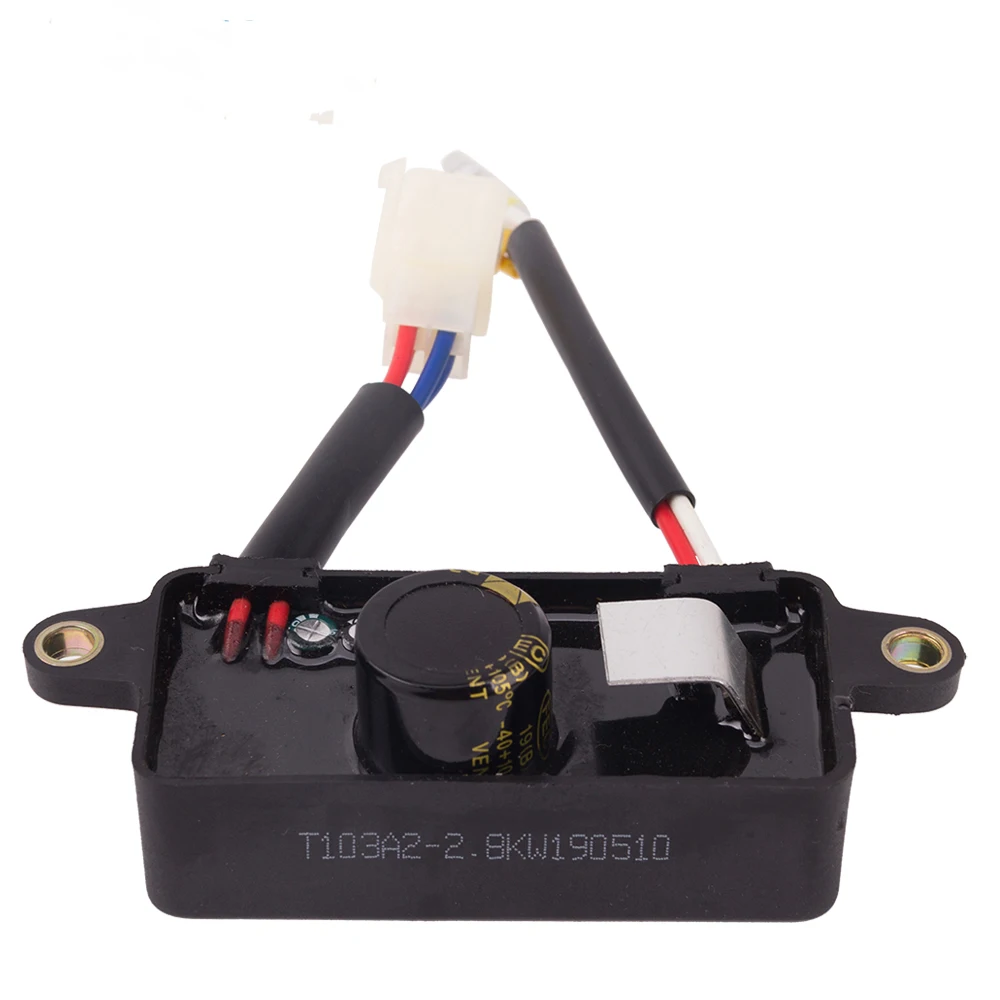 250v/220uf 2kw 2.5kw 2.8kw 3kw AVR Single Phase Gasoline Automatic Voltage Regulator Stabilizer For GX160 Small Generators