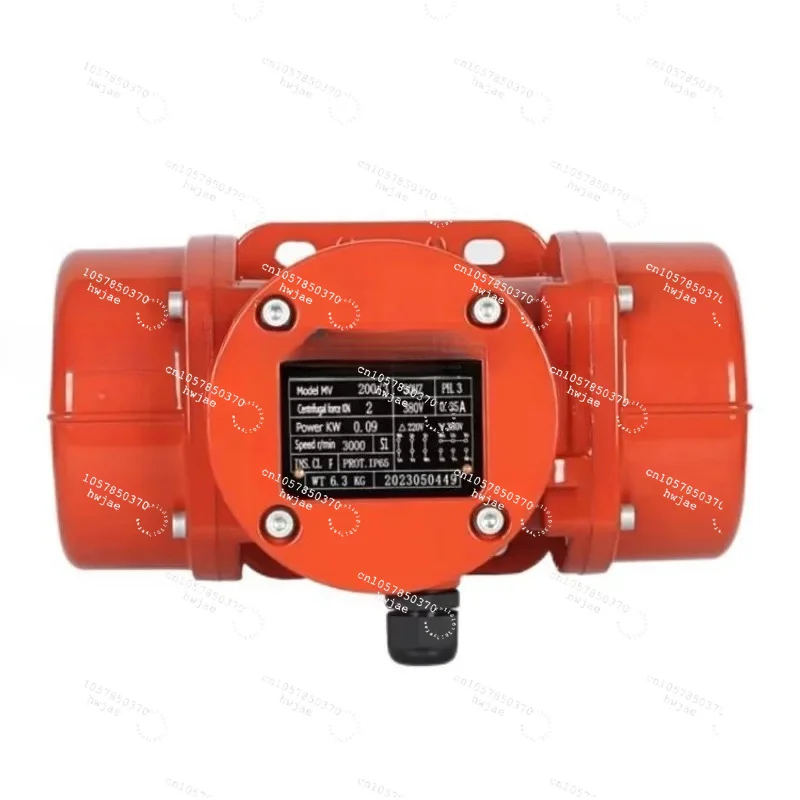 220v 380v MVE200/3 3 Phase Industrial Vibrators Power Concrete Vibrators AC Vibration Motors