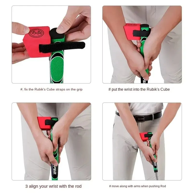 PGM Golf Putter Rubik\'s Cube Wrist Fixer Assisted Practitioner Beginner\'s Equipment Pose Corrector JZQ031