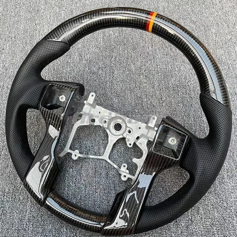 100% Real Carbon Fiber Steering Wheel For Toyota Land Cruiser Prado 2010 2011 2012 2013 2014 Tundra Tacoma 4Runner