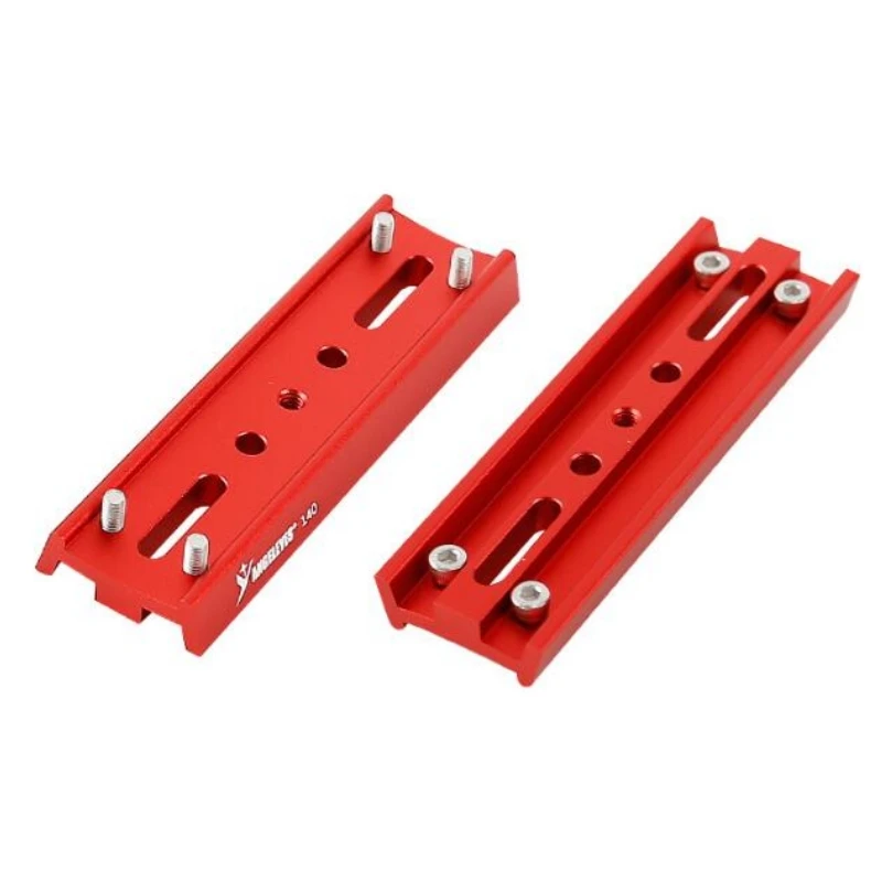 Agnicy-Positioning Dovetail Plate, 4 Parafusos, 140mm, Equatorial Instrument, Holding Clamp, Quick Installation Board, Vermelho, Preto, Verde