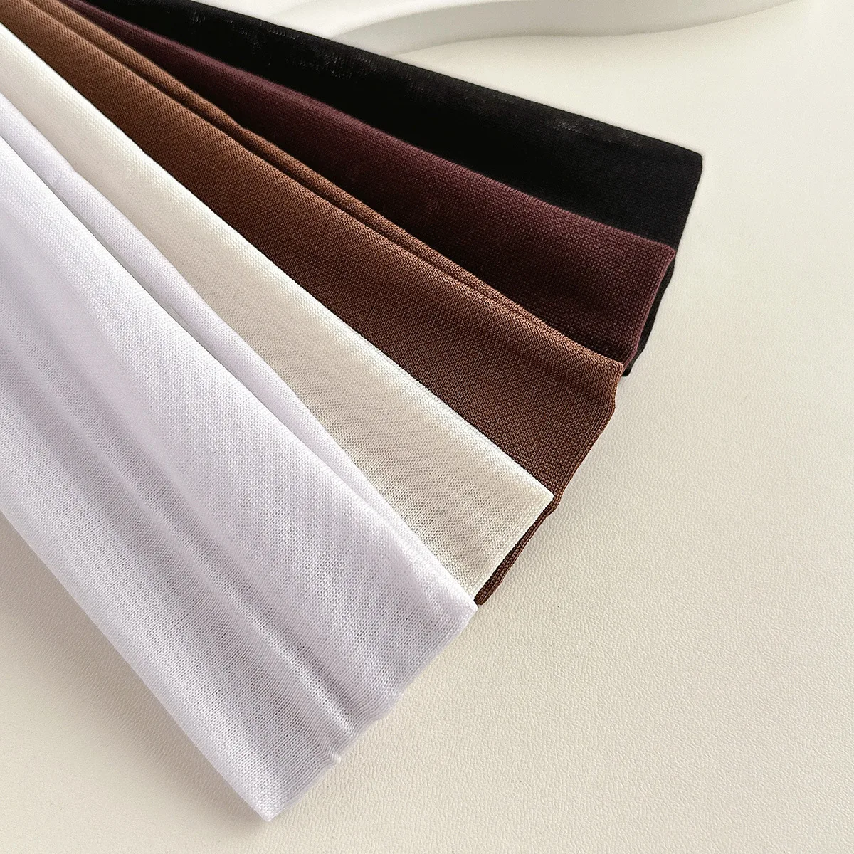 

Спортивные повязки на голову Four Seasons для женщин, однотонные эластичные повязки для фитнеса, бега, йоги, аксессуары для волос, эластичные повязки для макияжа