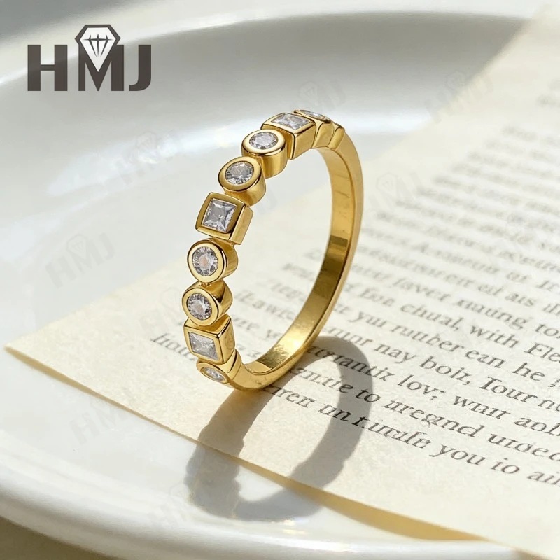 

Moissanite Ring D Color VVS1 Round+Princess Cut 925 Sterling Silver Classic Fine Jewelry Wedding Anniversary Ring for Women