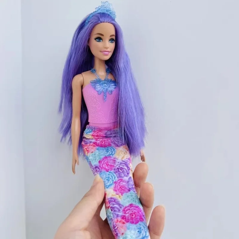 ชุดตุ๊กตาบาร์บี้ต้นฉบับขนาด 30 ซม. ชุดเจ้าหญิง ของเล่นแต่งตัวเด็ก ชุดแฟนตาซี ซีรีส์เทพนิยาย นางเงือก ของขวัญสำหรับเด็กผู้หญิง
