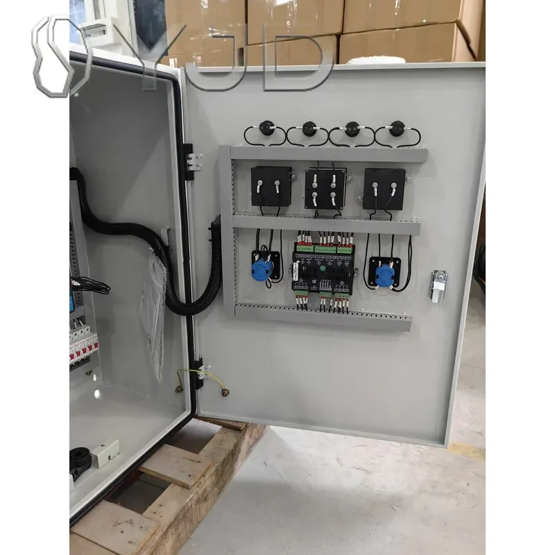 Poweronly Dual Power 3 Phase Automatic Transfer Switch (ATS) Distribution Box Metal AC Voltage PC IP55 Protection 4-Pole 250A