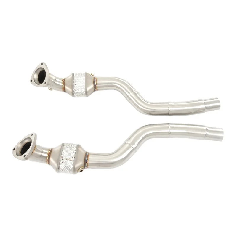 

Head Section High flow Pipes Exhaust Pipes branch downpipe Exhaust Pipe with catalyst For Maserati Gran Turismo/GT 4.7