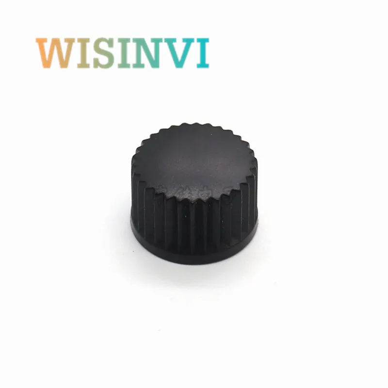 シャフトと黒いプラスチック製ノブ,19.5x13mm,09タイプのポテンショメータ,ロータリーエンコーダ,ボリュームコントロール,6mm,10個
