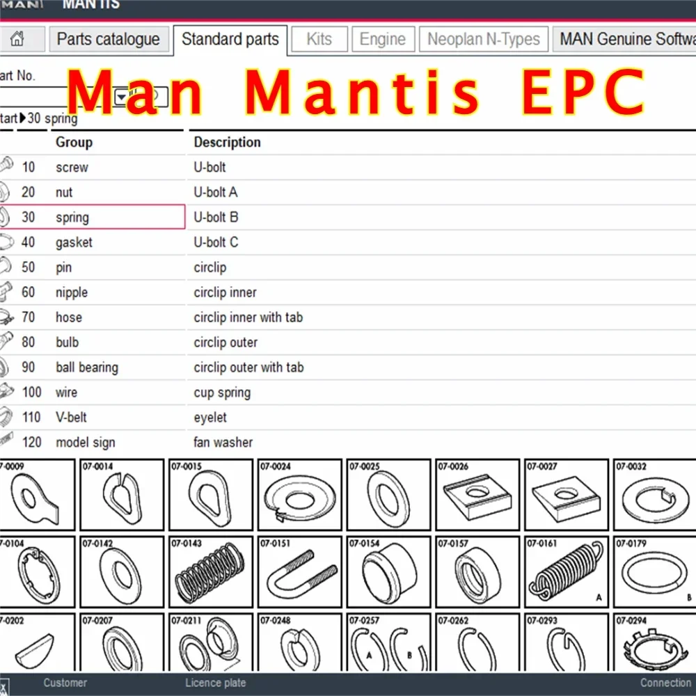 

Каталог электронных запчастей Man Mantis EPC для грузовика Man Mantis, автобуса и двигателя 2023.04