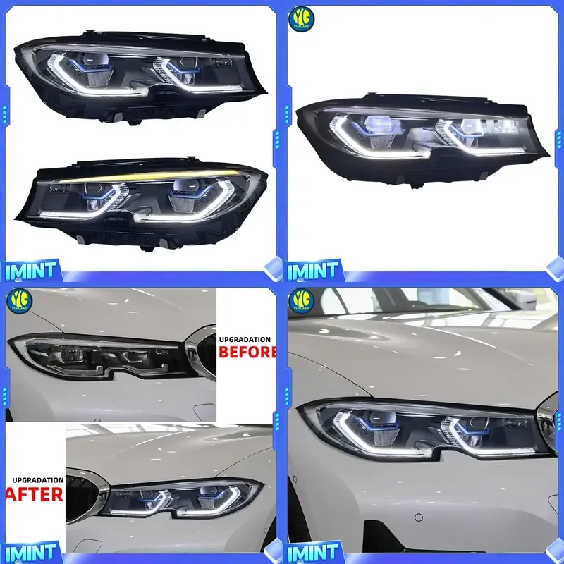 YU GUANG for 3 Series G20 M340i M330i Headlamp 2020-2022 Front Light Upgrade Head Lamp G20 LED Headlights