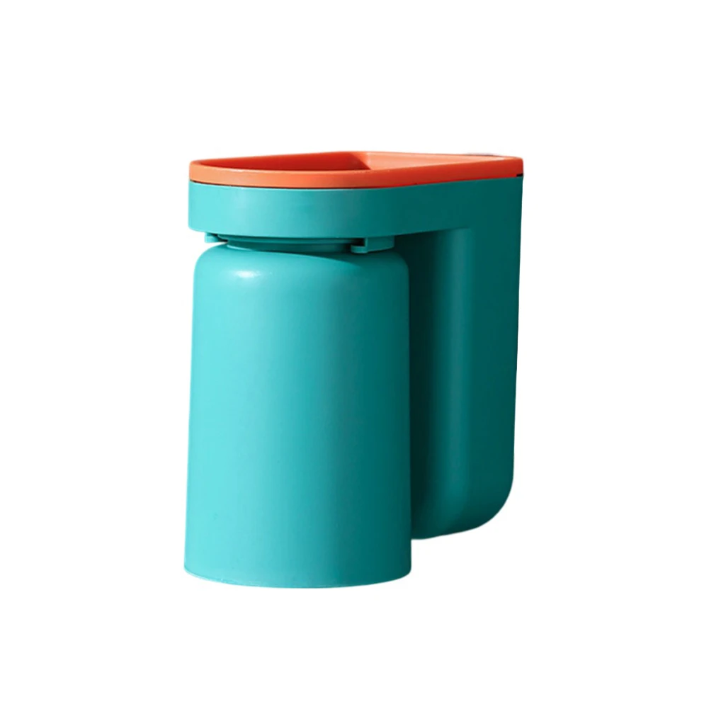 Innovate Wall Mounted Toothbrush Toothpaste Storage Holder Couple Mouth Cup Tooth Brushing Cups Rack Bathroom Accessories