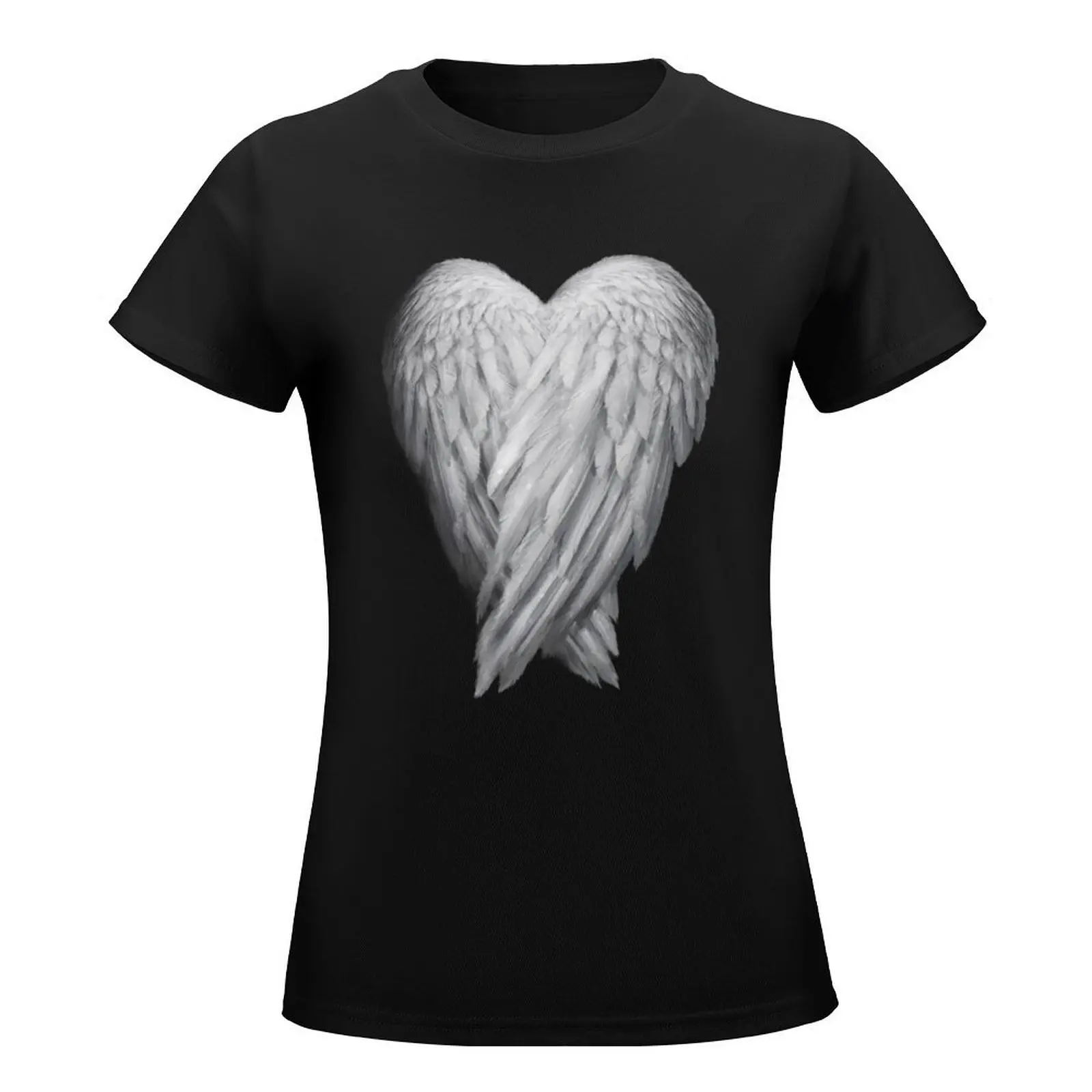 Angel Wings T-Shirt lady clothes vintage Woman clothes