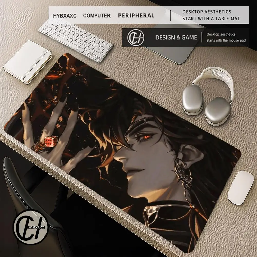 Gaming Mousepad Tian Guan Ci Fu Anime Mouse Mat Office Gamer Computer Non-Slip Mouse Pad HD Print Big