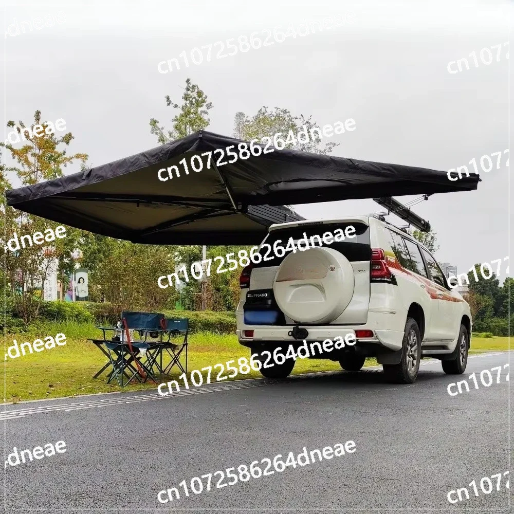 

Тент Overland, автомобильный кемпинг, алюминиевая палатка на крыше с твердым корпусом, 270-градусный тент для транспортных средств