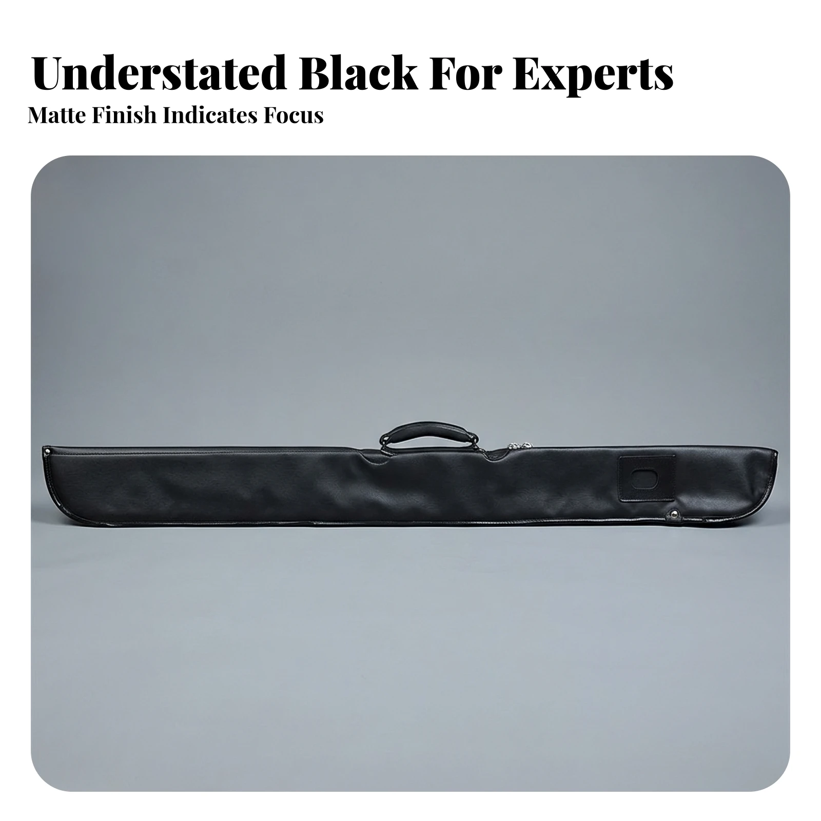Billiard Cue Case Slim Pool Cue Case Pool Stick Bag Portable Impact-Resistant for Travel