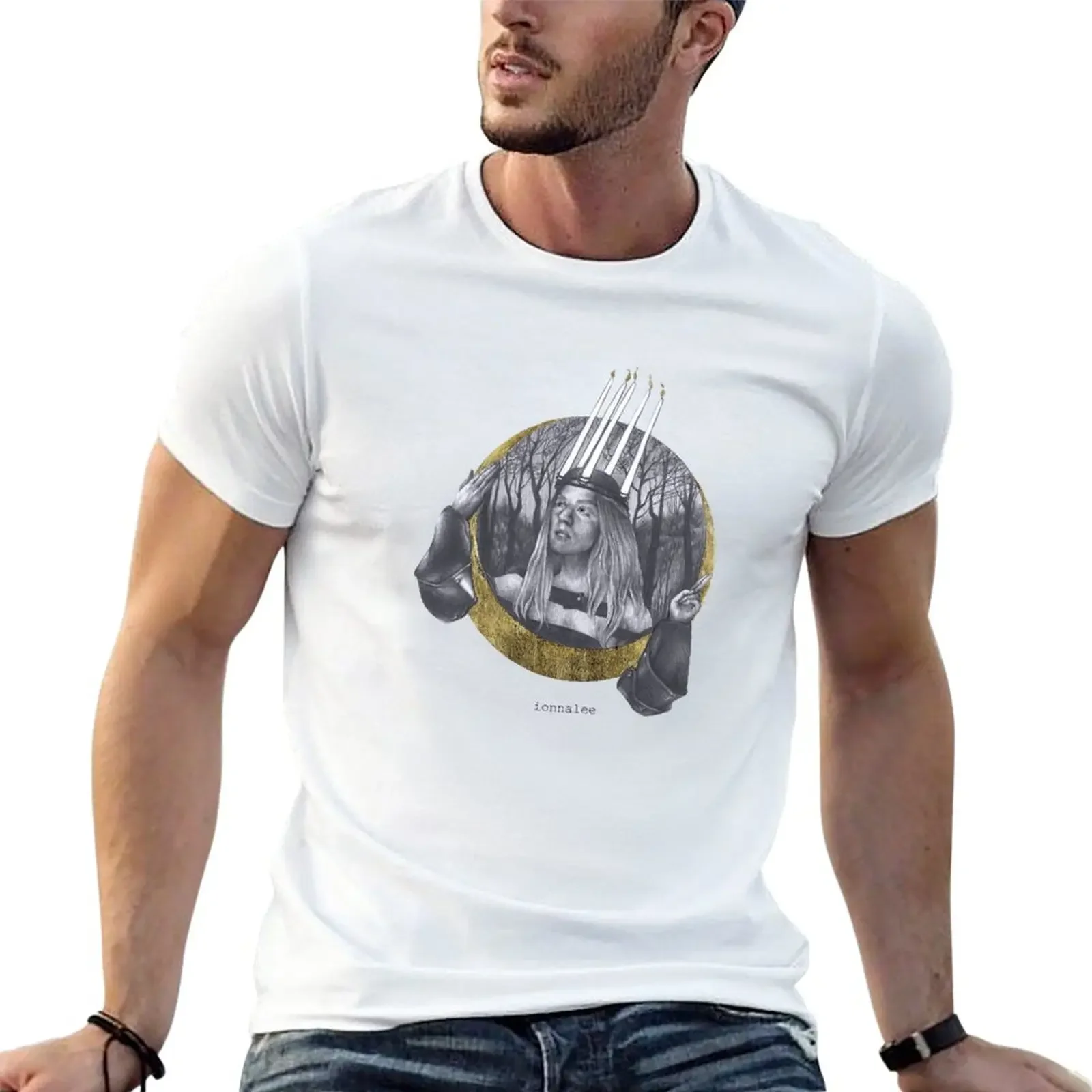 

New ionnalee - samaritan T-Shirt funny t shirts sweat shirt Short t-shirt anime plain t shirts men