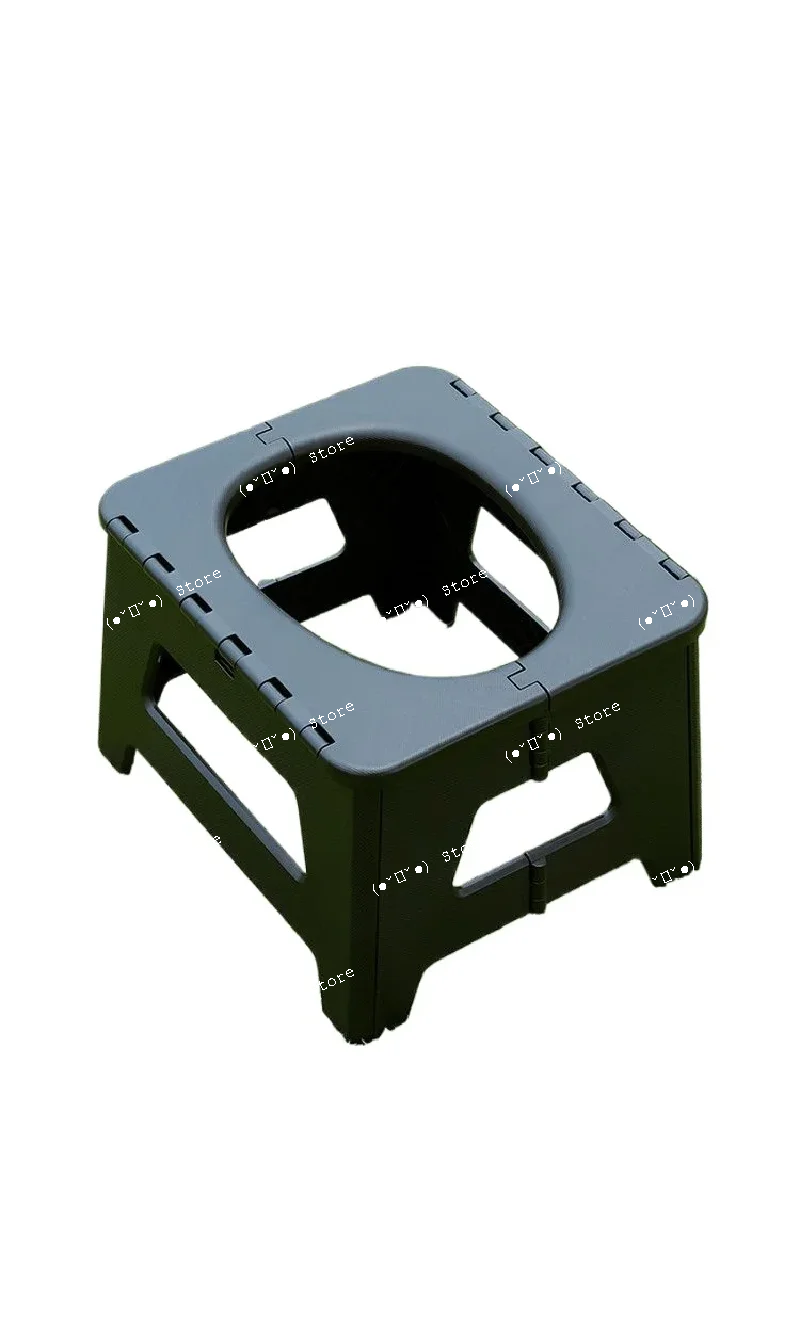 

Car Outdoor Toilet Portable Camping Emergency Deodorant Folding Toilet Stool